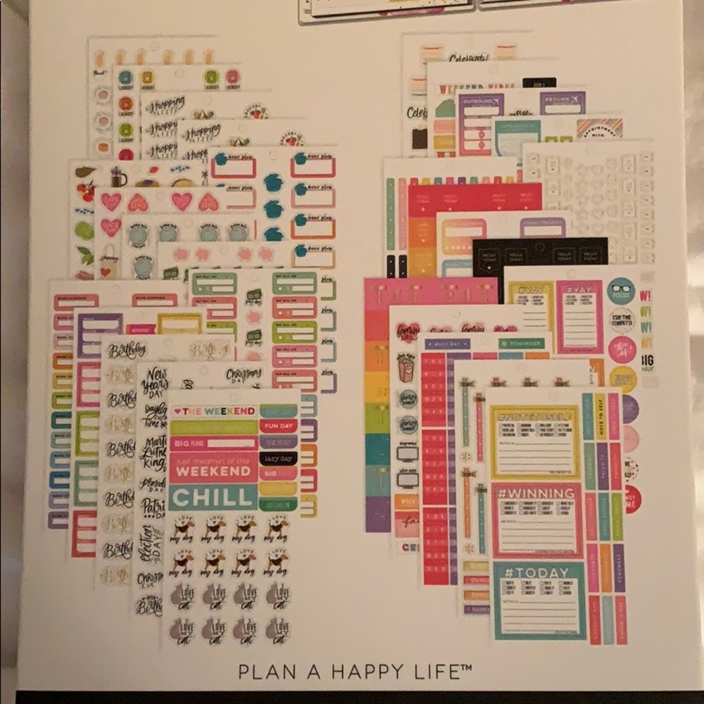The Happy Planner Essential Planning Sticker Pack - Picture 3 of 16